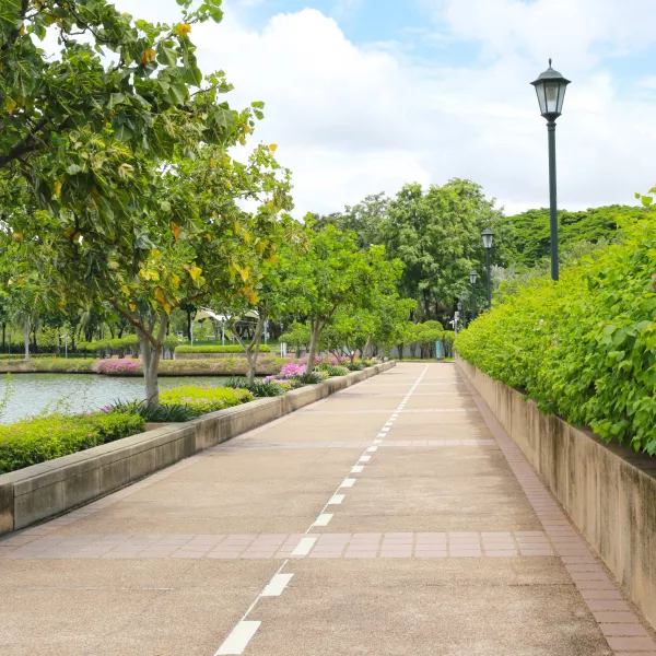 green space in city