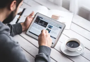 news on tablet