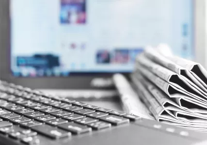 Newspapers and computer