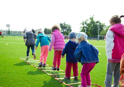 Children doing activities